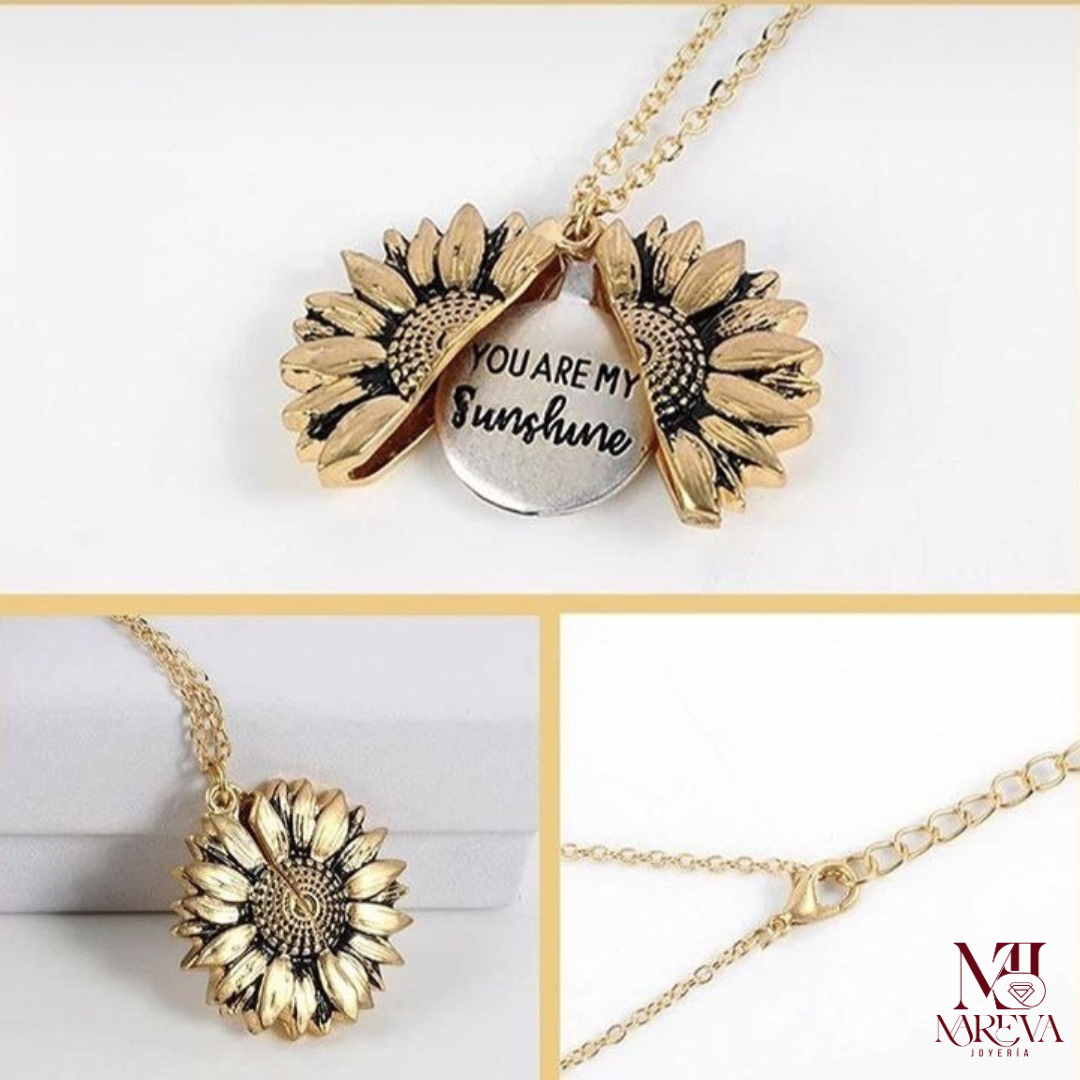 Collar Girasol "Eres mi sol" | ENVÍO GRATIS