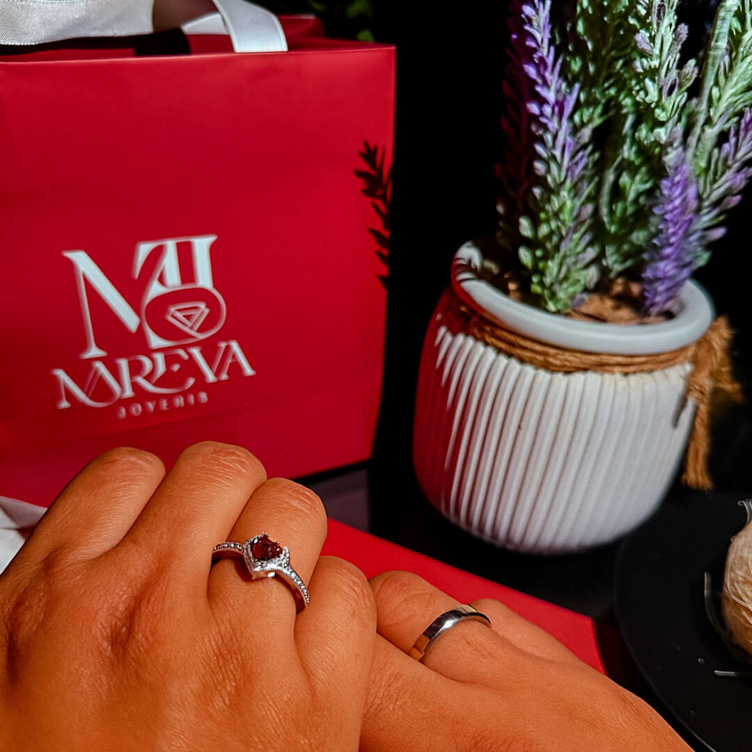 ANILLOS DE PROMESA: AMOR ETERNO | ENVÍO GRATIS