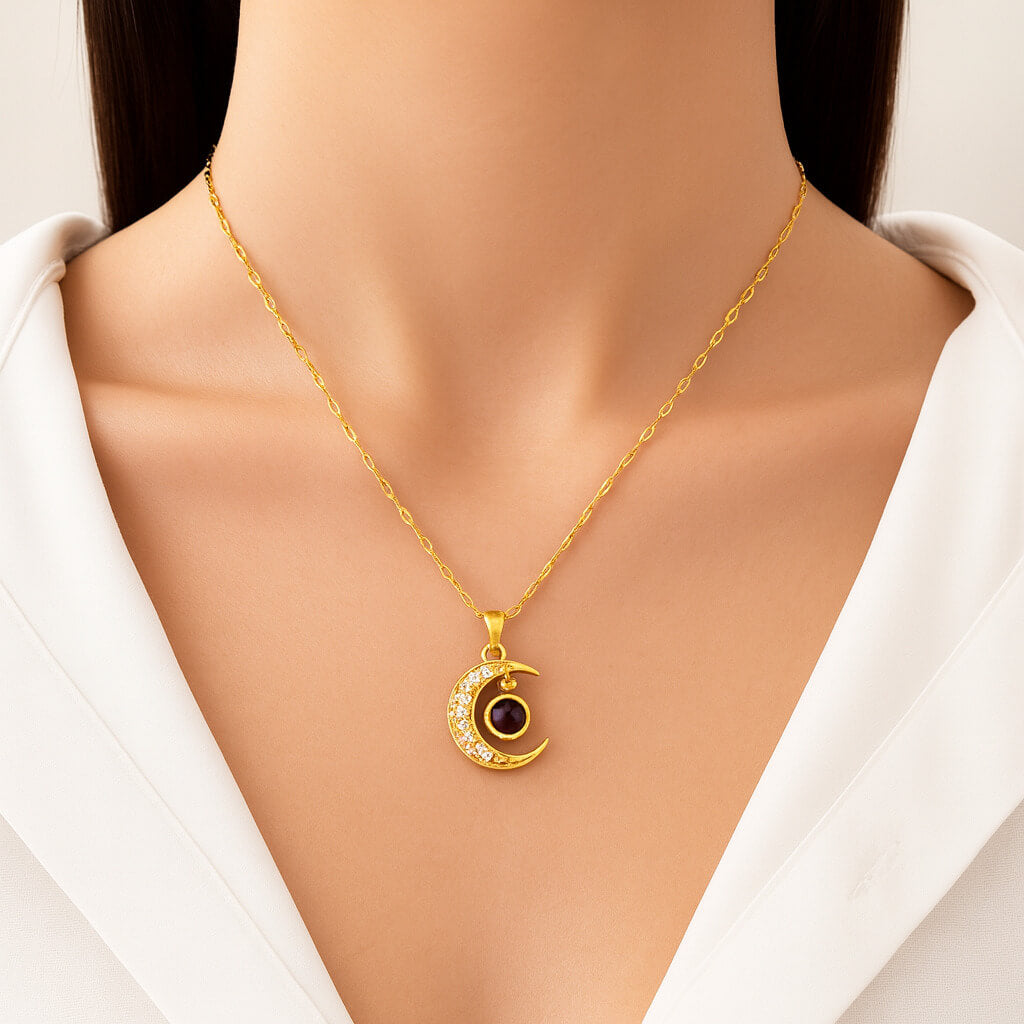 Collar Luna "Te Amo en 100 idiomas" | ENVÍO GRATIS