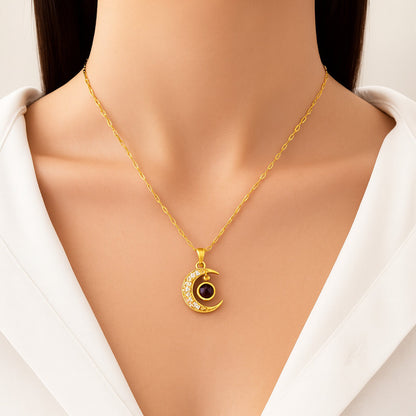 Collar Luna "Te Amo en 100 idiomas" | ENVÍO GRATIS