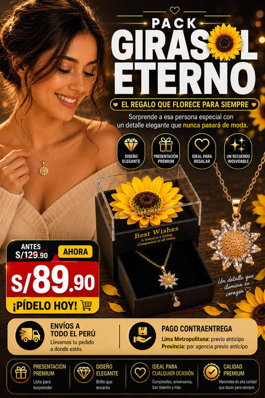 PACK GIRASOL ETERNO 🌻