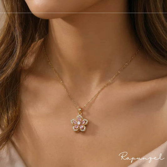 COLLAR RAPUNZEL GIRATORIO 🌸☀️🌷
