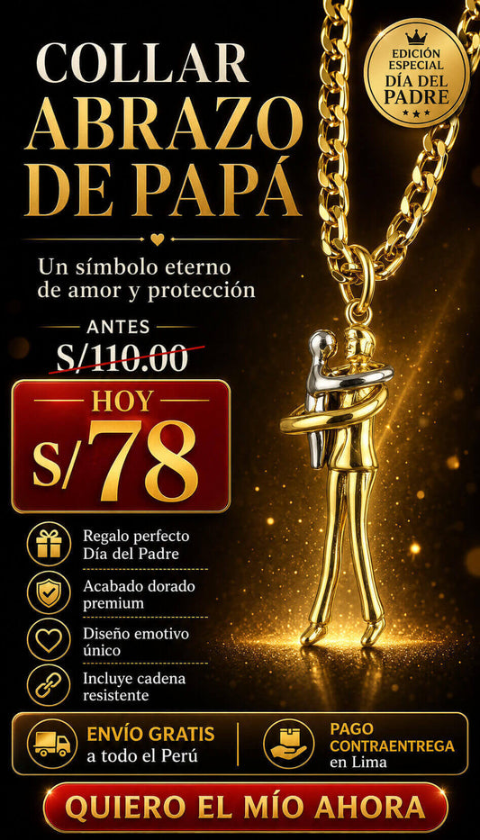 COLLAR ABRAZO DE PAPA