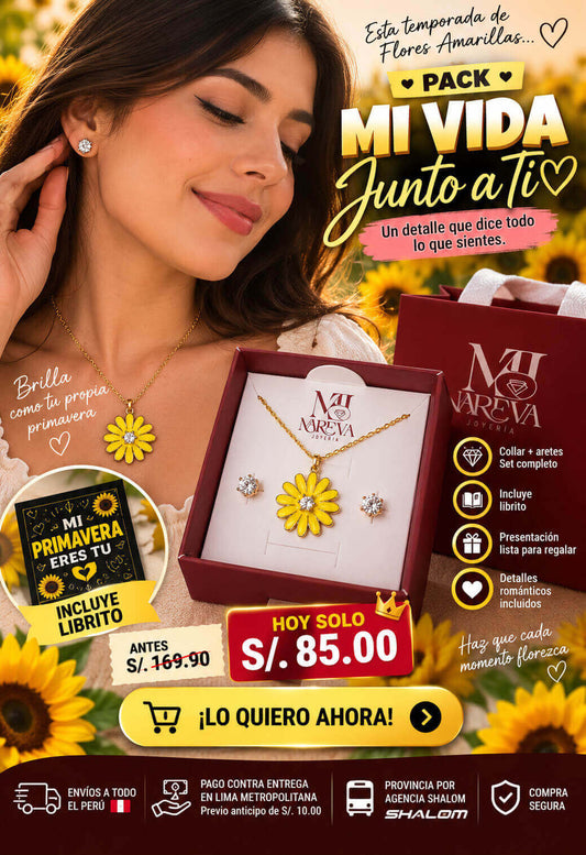 PACK MI VIDA JUNTO A TI 🌻