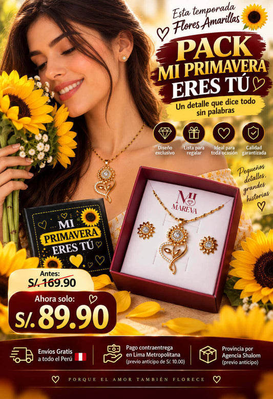 PACK MI PRIMAVERA ERES TU 🌻