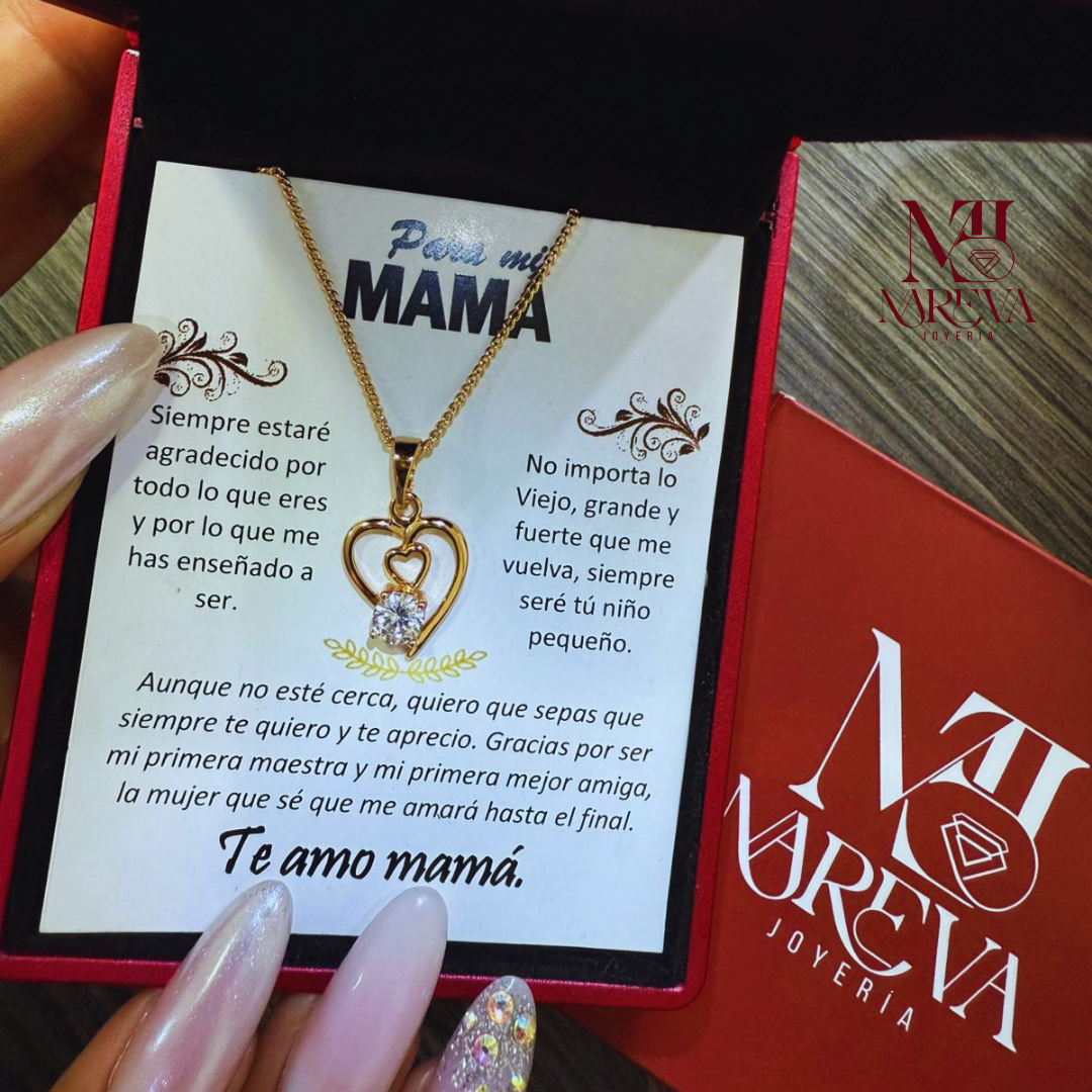 SET QUERIDA MAMÁ - DOBLE BAÑO EN ORO