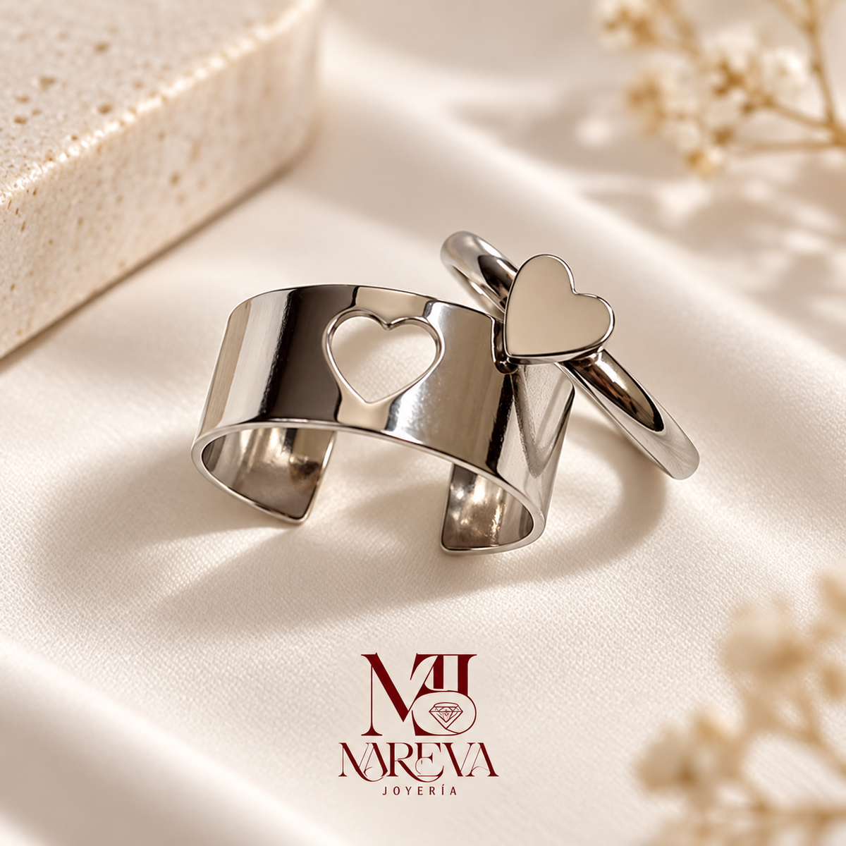 ANILLOS PROMESA PAREJA: Amor infinito