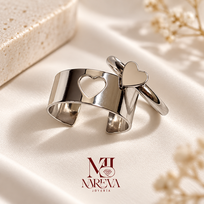 ANILLOS PROMESA PAREJA: Amor infinito