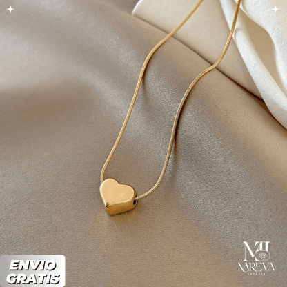 COLLAR CORAZON PASANTE | ENVÍO GRATIS