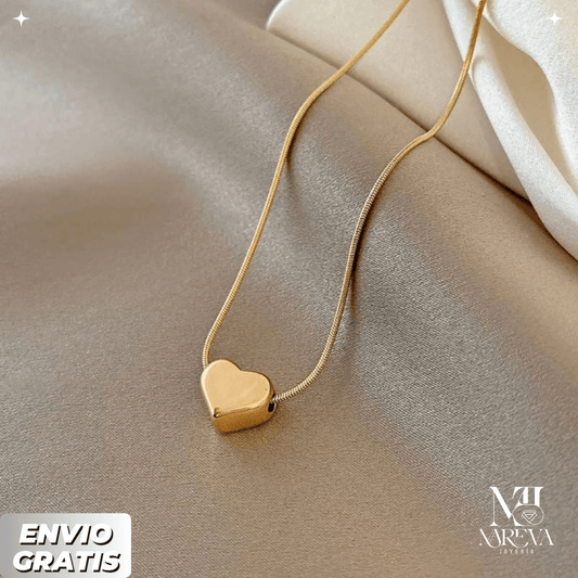 COLLAR CORAZON PASANTE | ENVÍO GRATIS
