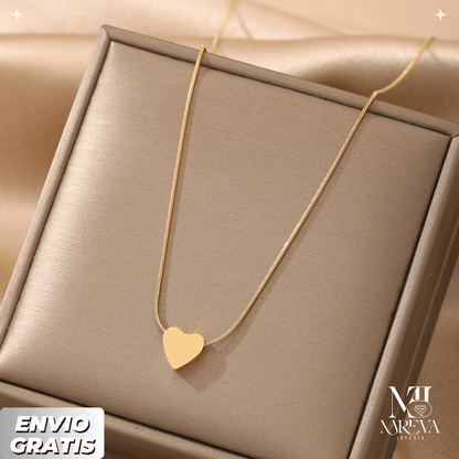COLLAR CORAZON PASANTE | ENVÍO GRATIS
