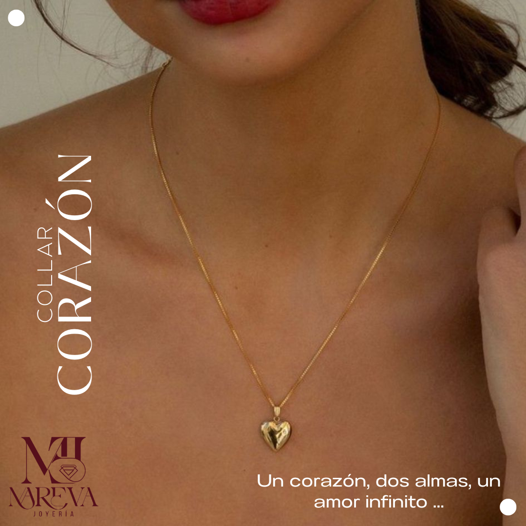 SET CORAZÓN (COLLAR Y PULSERA)| ENVÍO GRATIS