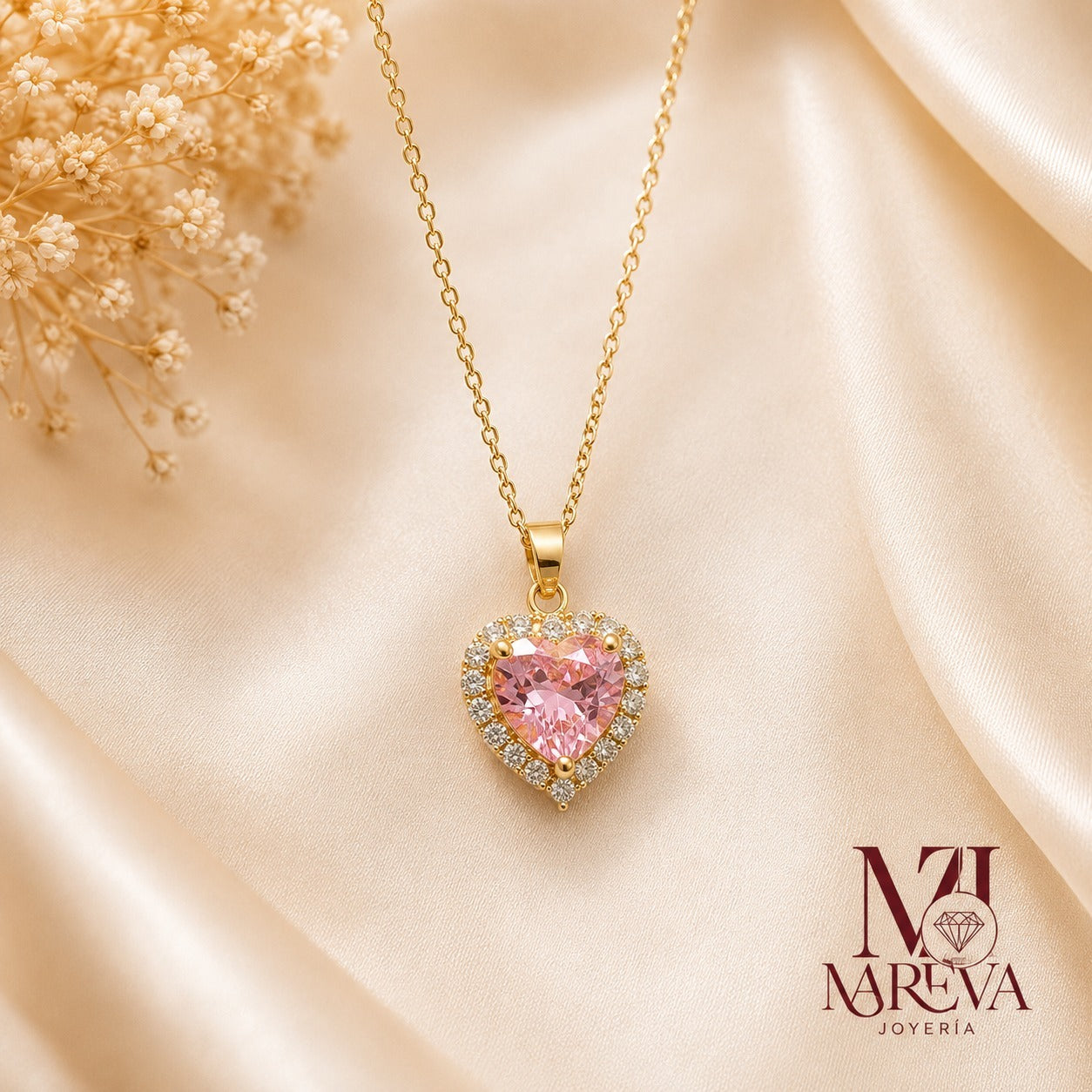Set Seven Hearts (Collar+Anillo+Pulsera+Aretes)