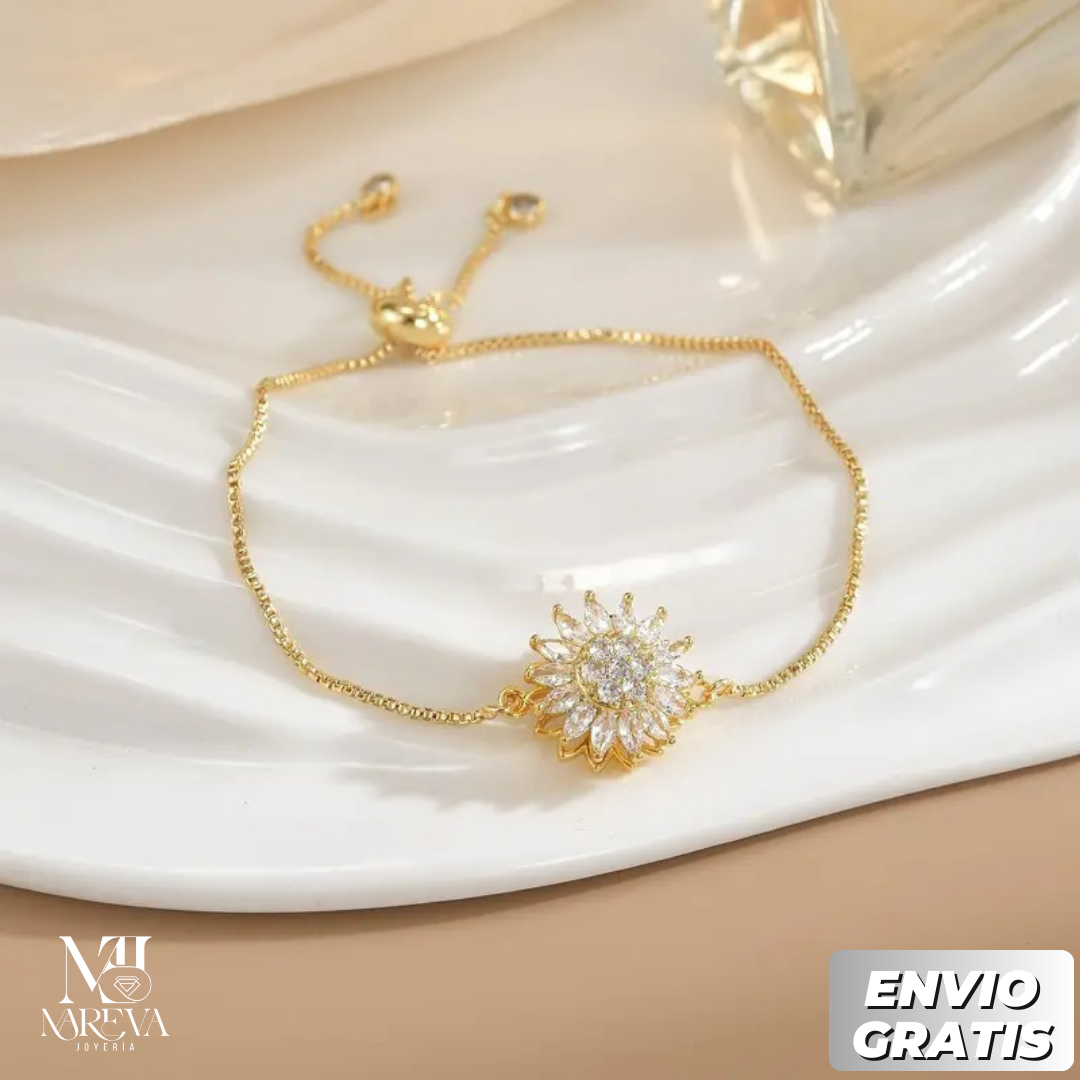 PULSERA GIRASOL (Giratorio-Antiestrés) | ENVÍO GRATIS