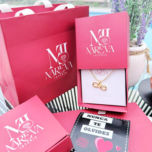 PACK AMOR INFINITO (COLLAR INFINITO + LIBRITO)| ENVÍO GRATIS